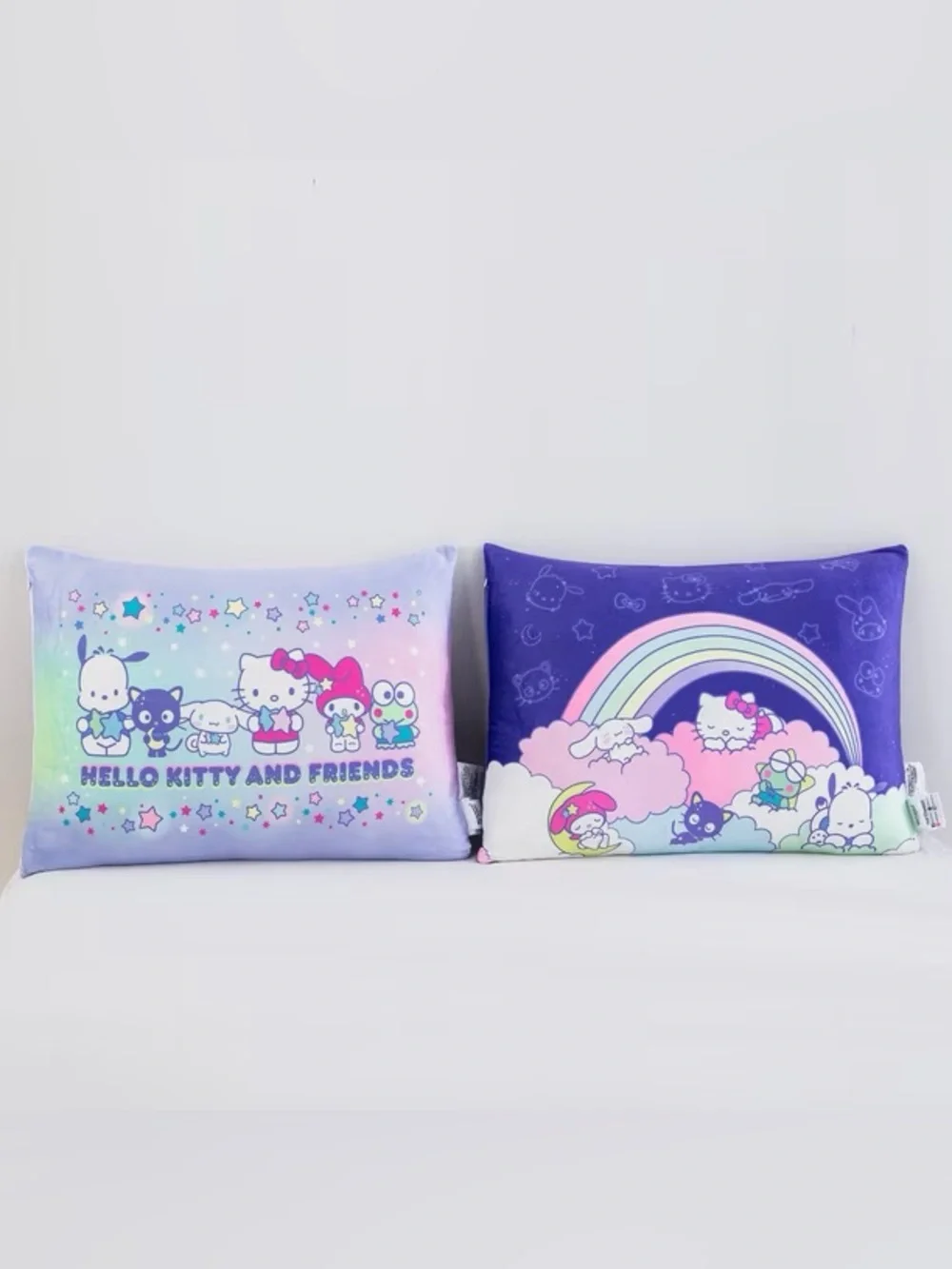 Hello Kitty and Friends Licensed 2-Pack Cloud Plush Pillow Set